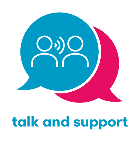 Epilepsy Action talk and support logo