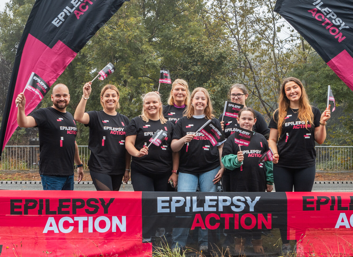 Corporate volunteers for Epilepsy Action