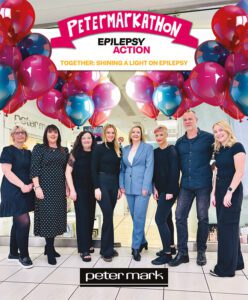 Petermarkathon for charity of the year Epilepsy Action