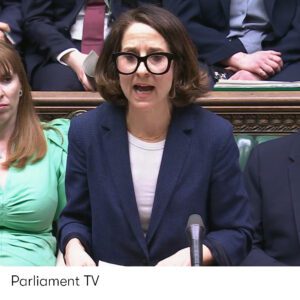 Liz Kendall speaking in Parliament about welfare reforms